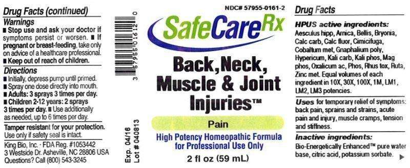 Back, Neck, Muscle and Joint Injuries